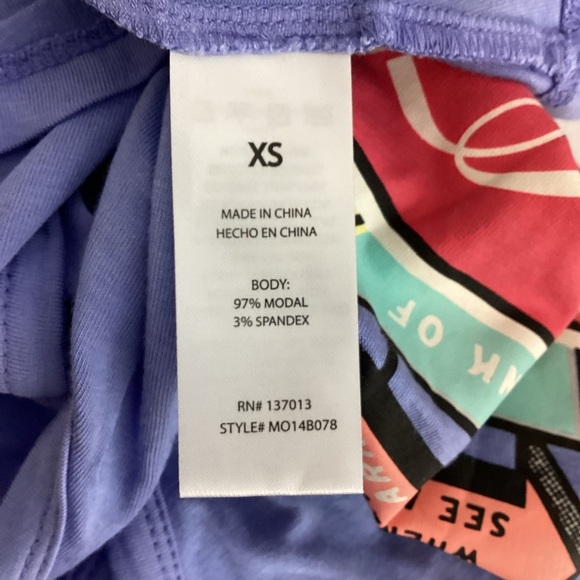 Wildfox Coca-Cola Think of Coke Tank Pale Iris Purple XS - Picture 7 of 7